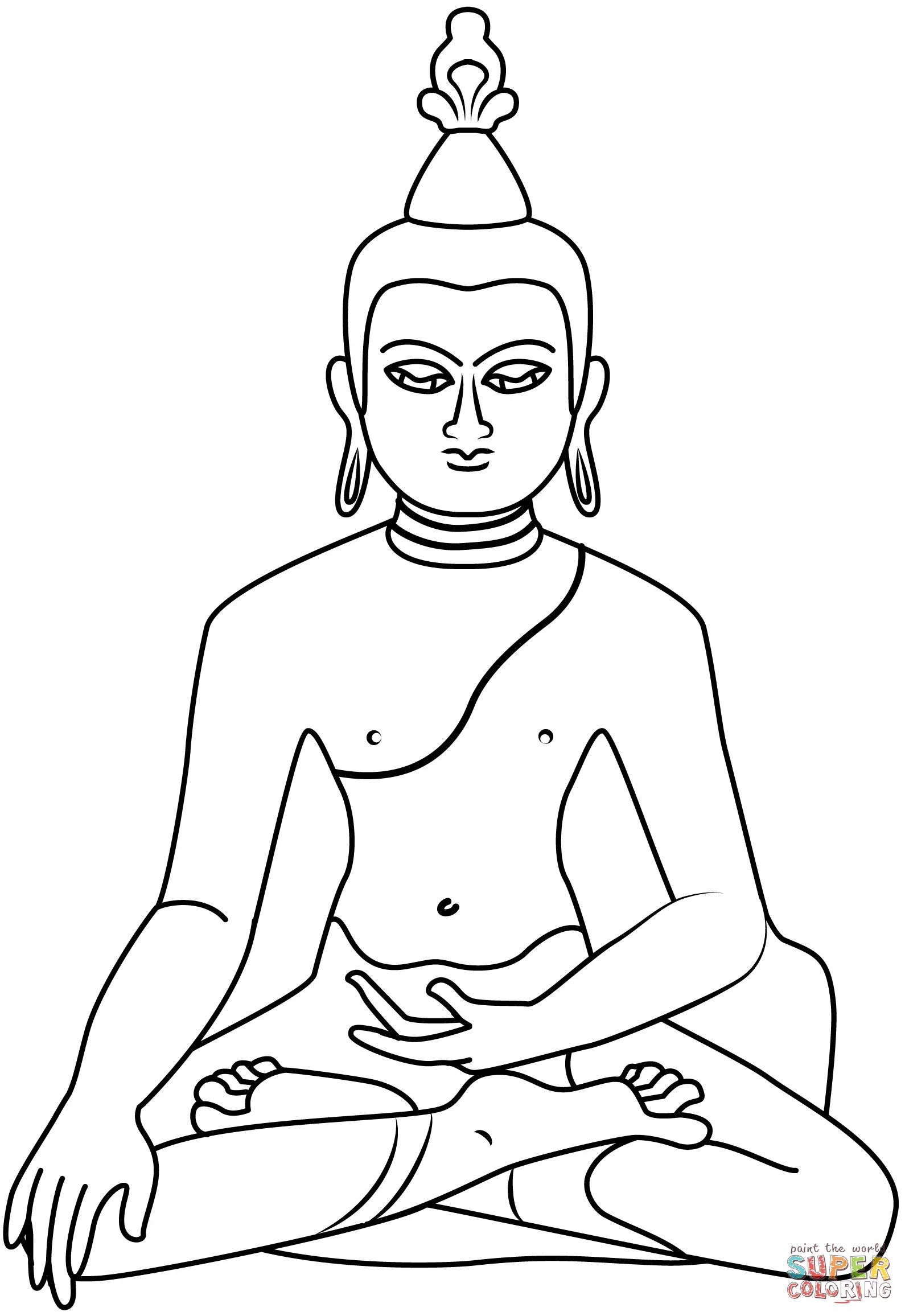 Budismo para Colorir 4