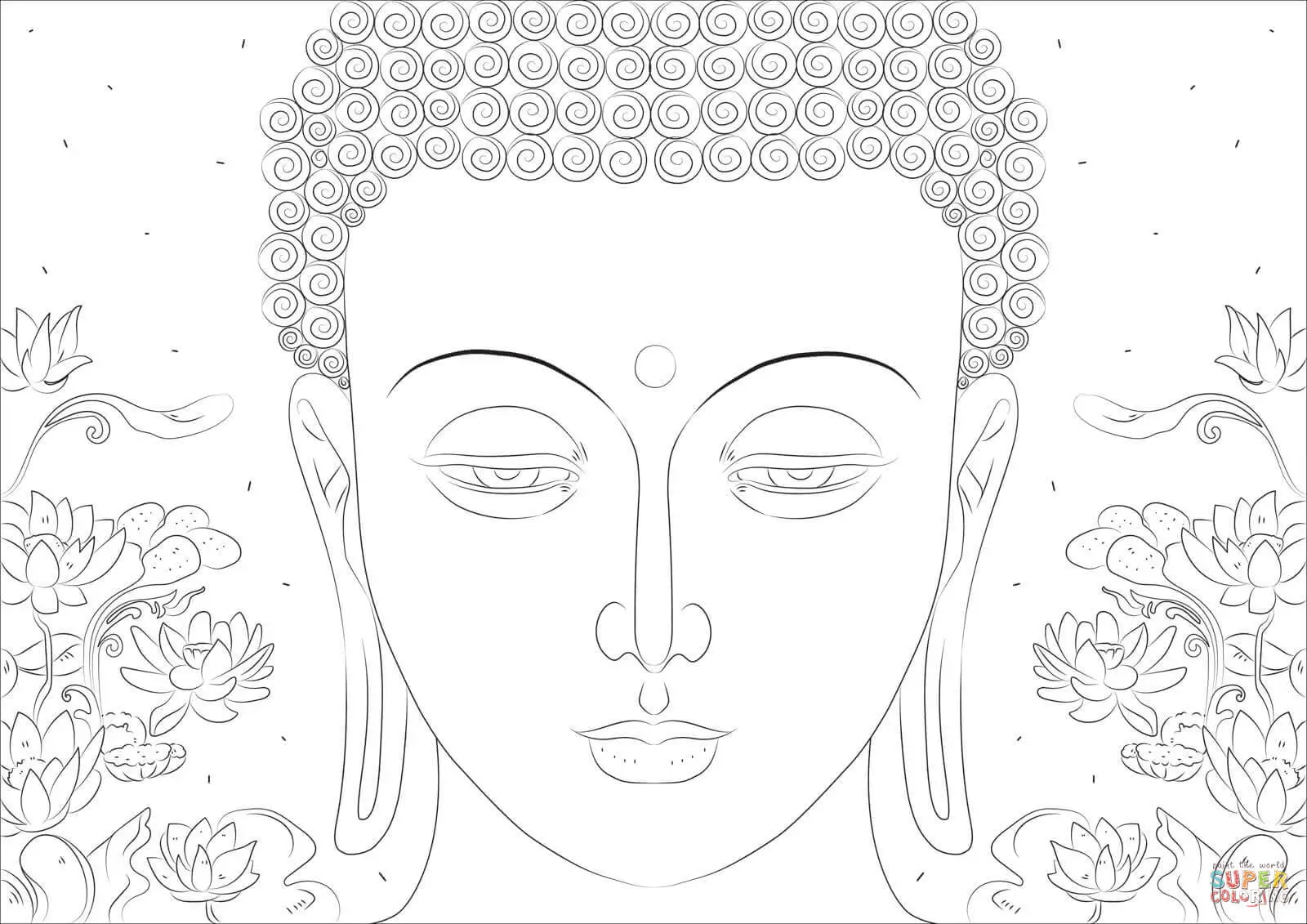 Budismo para Colorir 8