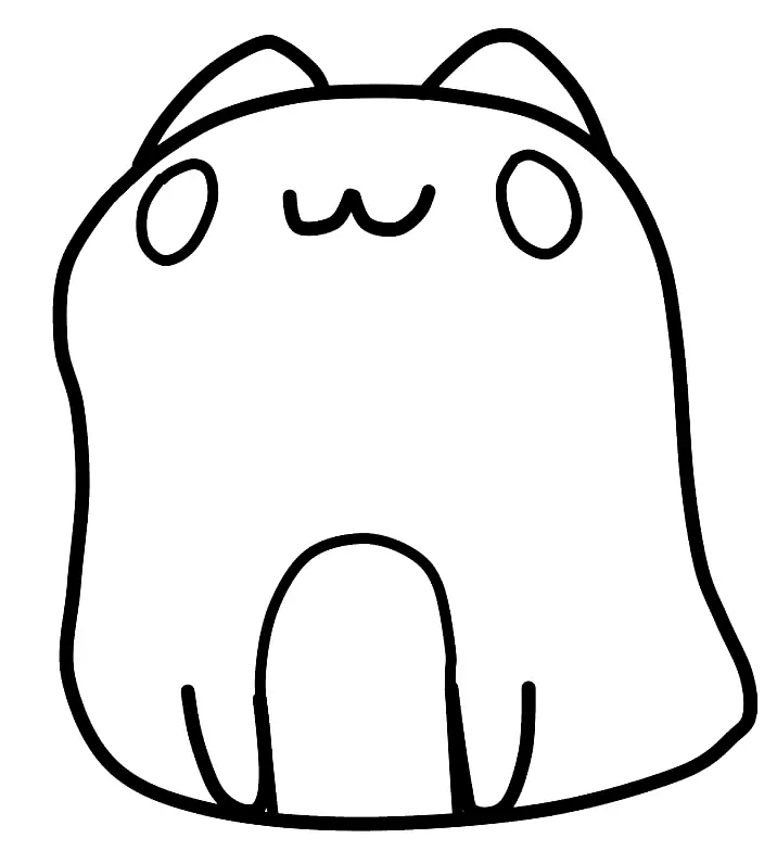 Bugcat Capoo Coloring Pages 15