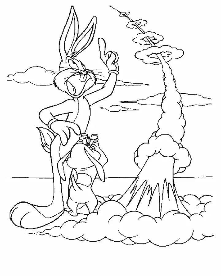 Bugs Bunny Coloring Pages 29