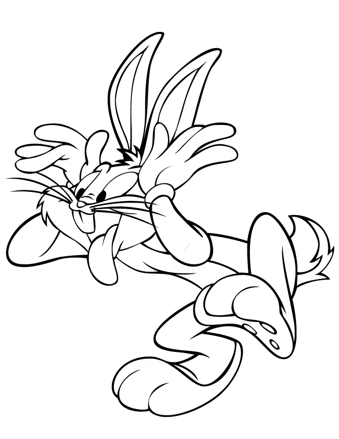 Bugs Bunny Coloring Pages 5