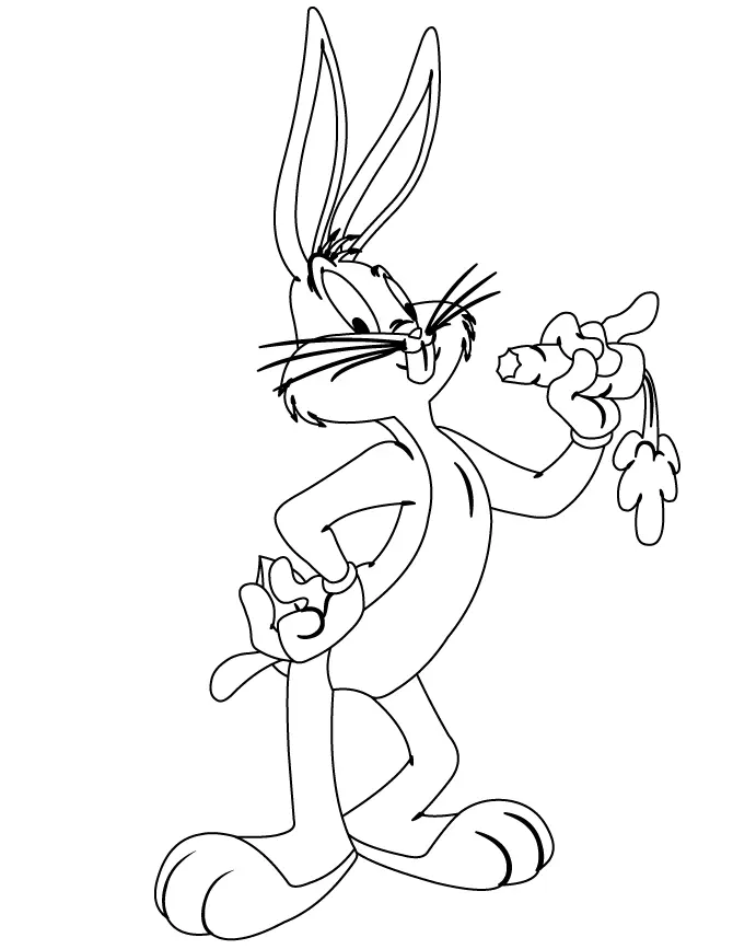 Bugs Bunny Coloring Pages 8