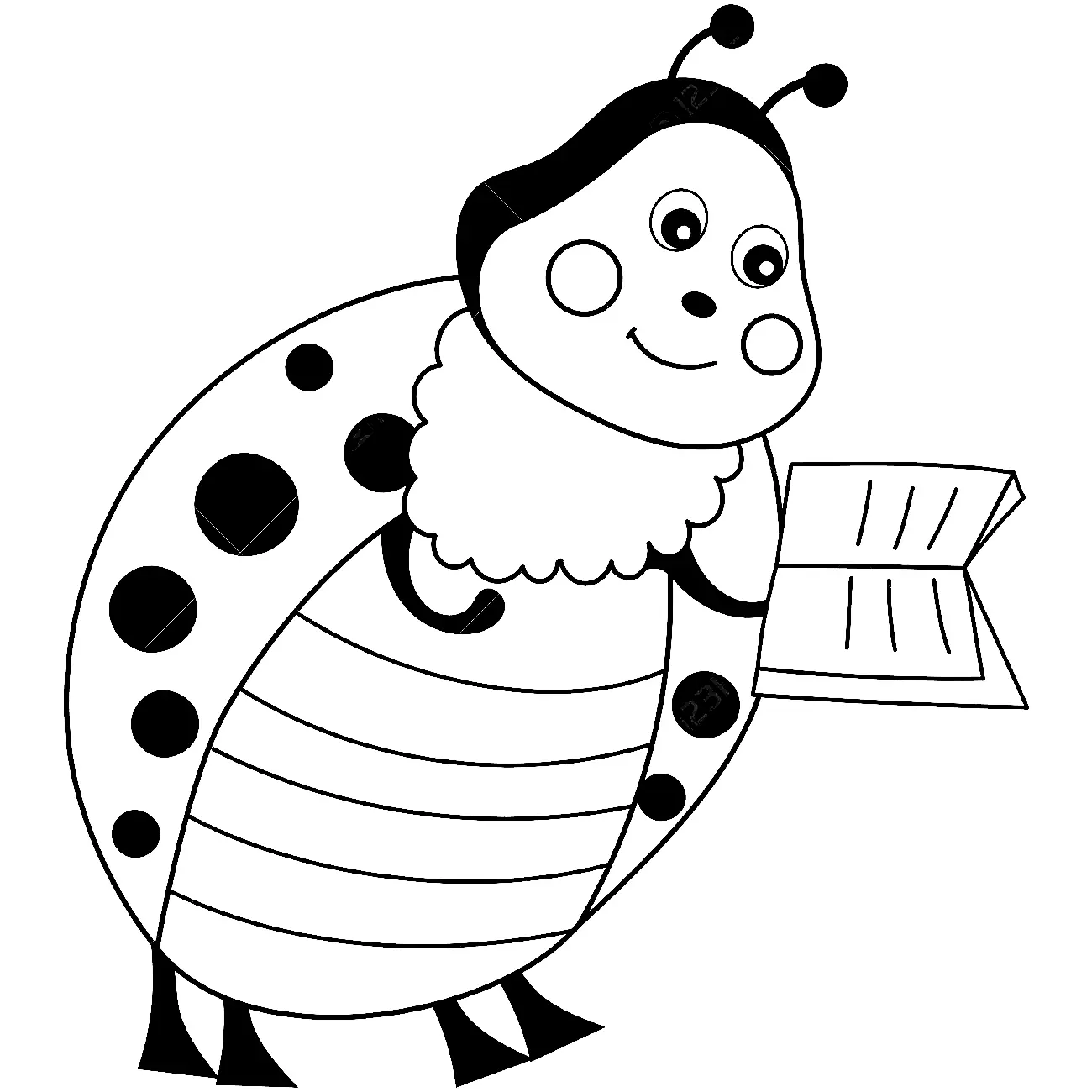 Bugs Coloring Pages 28