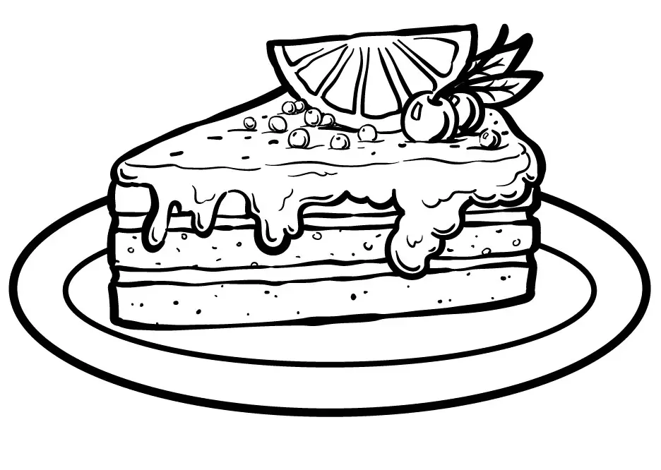 Pasteles Para Colorear 10