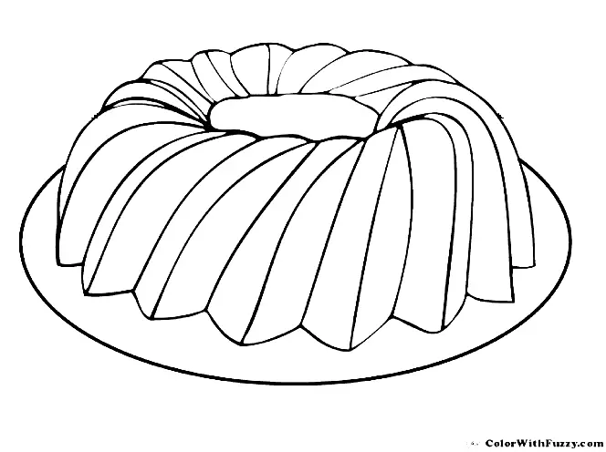Pasteles Para Colorear 13
