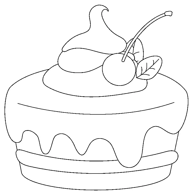 Pasteles Para Colorear 16