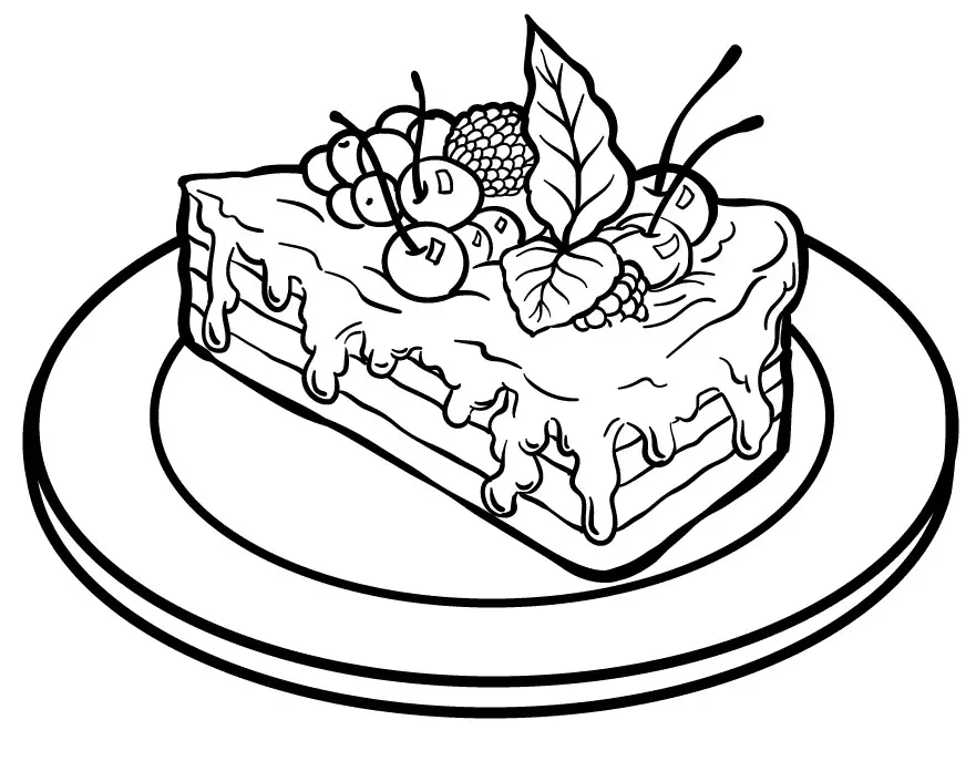 Pasteles Para Colorear 46