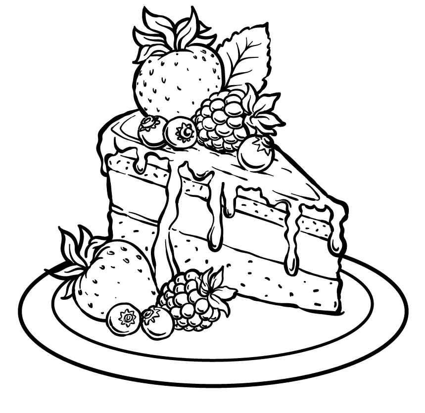 Pasteles Para Colorear 9