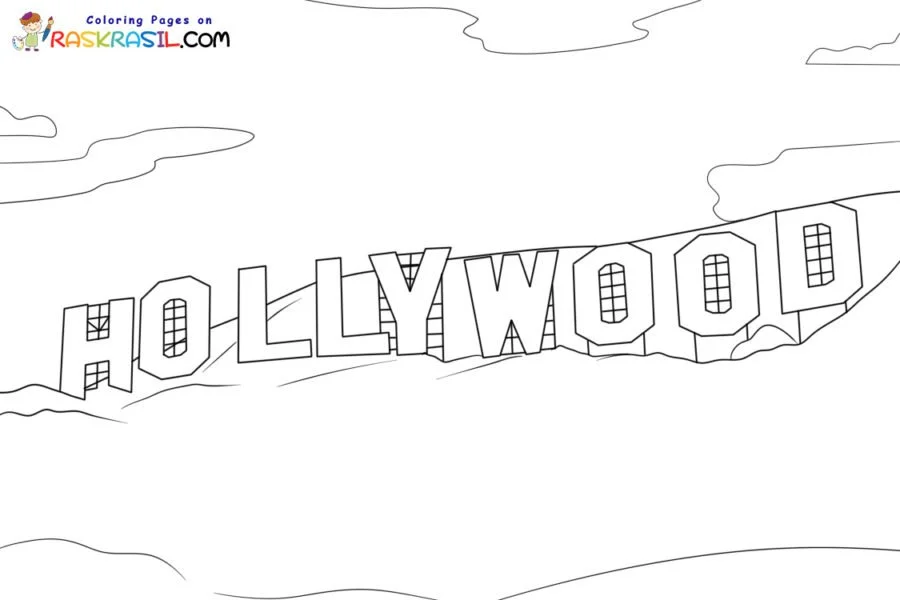 Desenhos de California Para Colorir 5