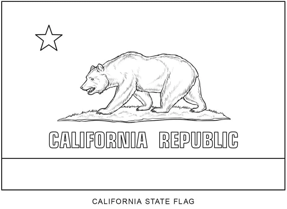 Desenhos de California Para Colorir 6
