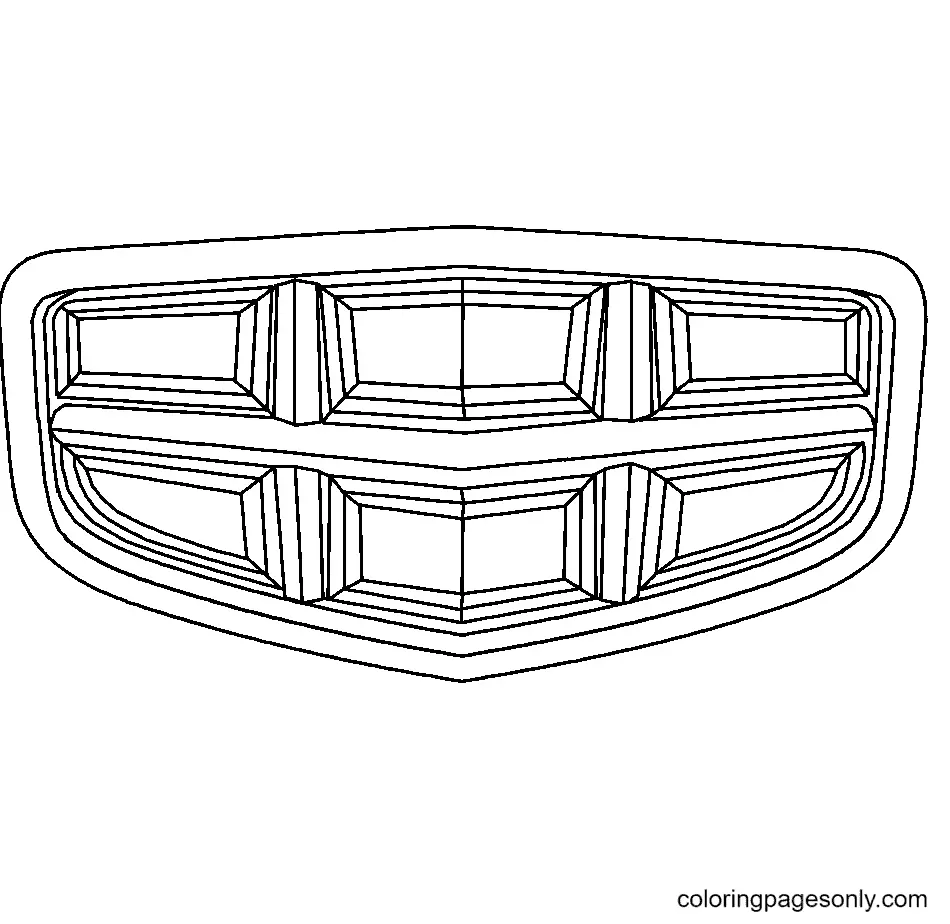 Car Logo Coloring Pages