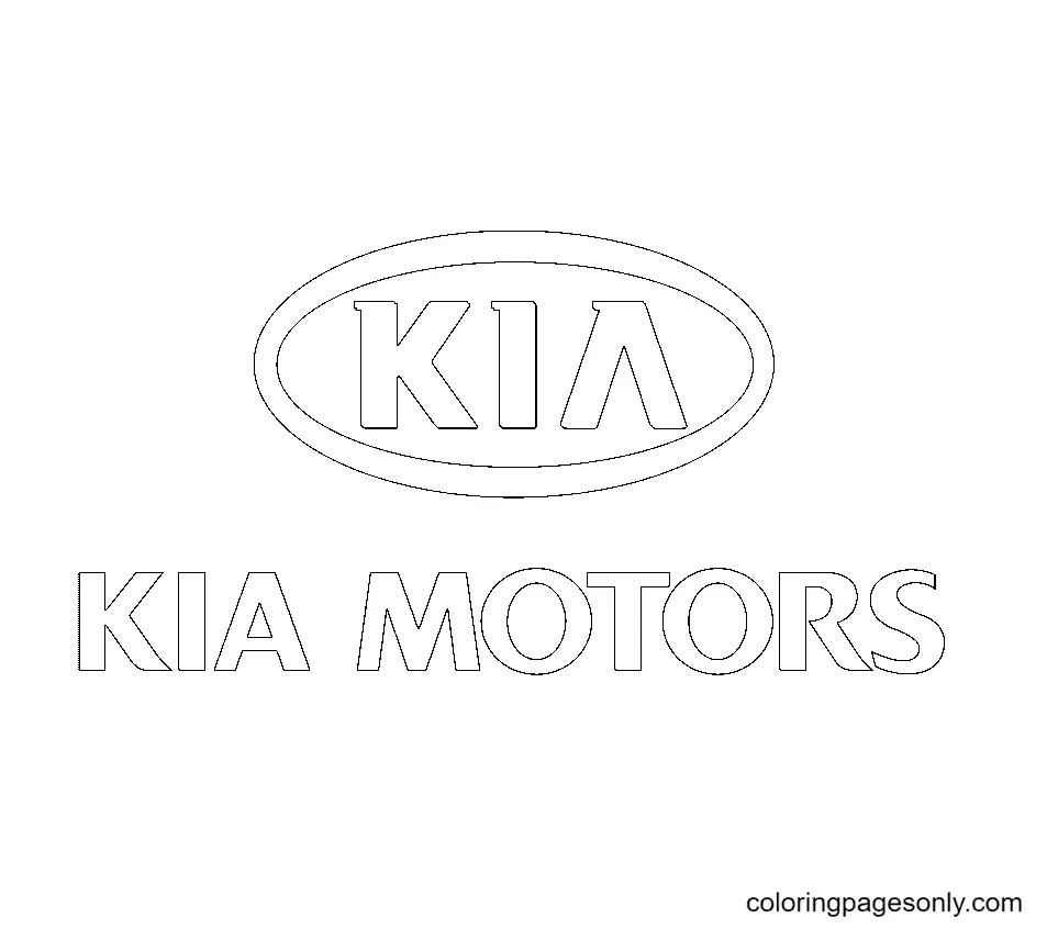 Logotipos Coches Para Colorear 37