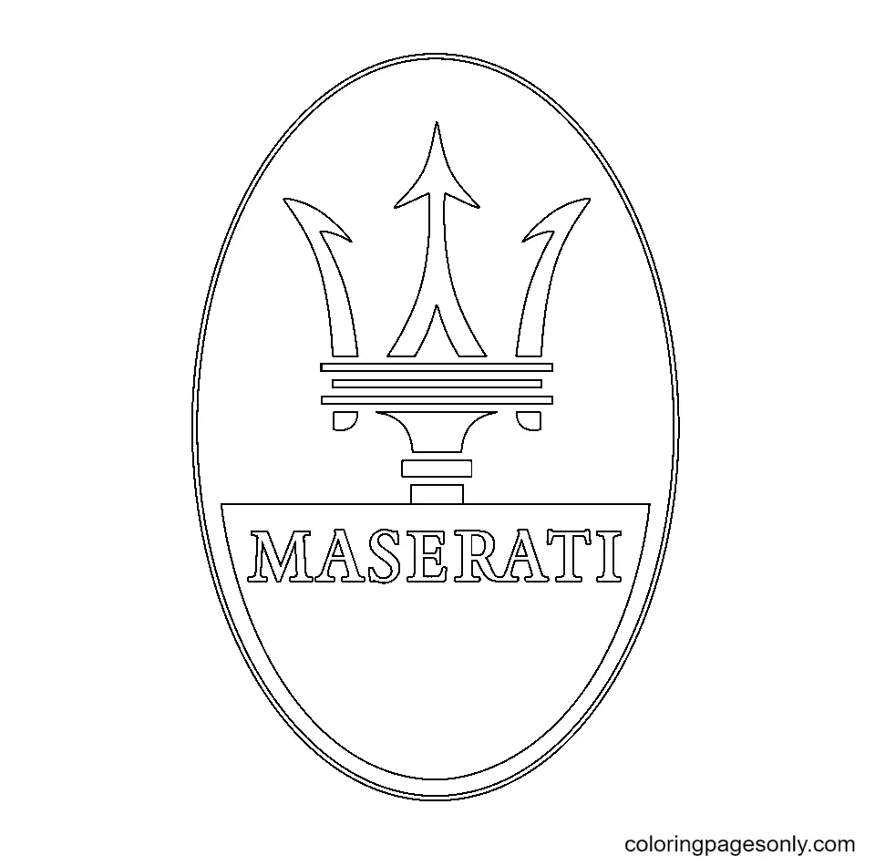 Logotipos Coches Para Colorear 40
