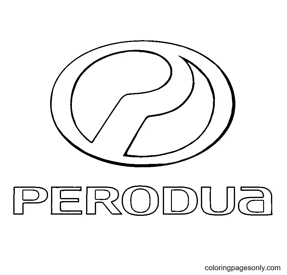 Logotipos Coches Para Colorear 41