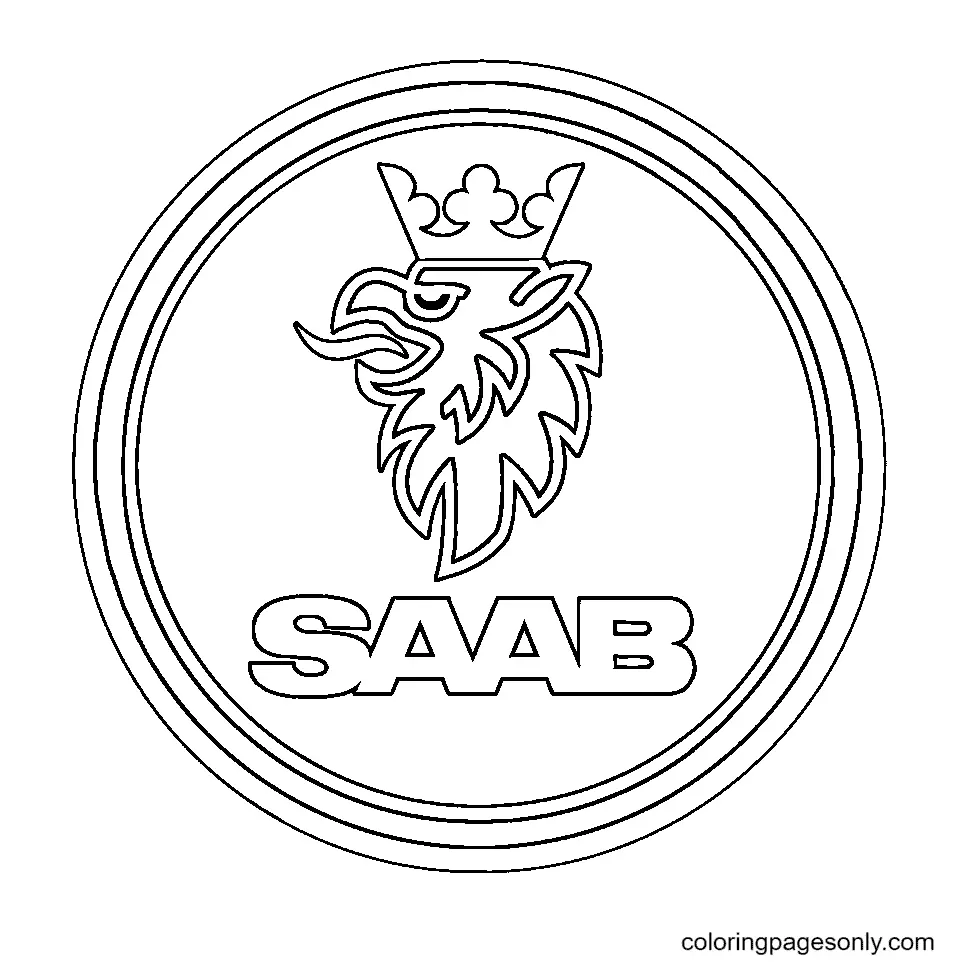 Logotipos Coches Para Colorear 53