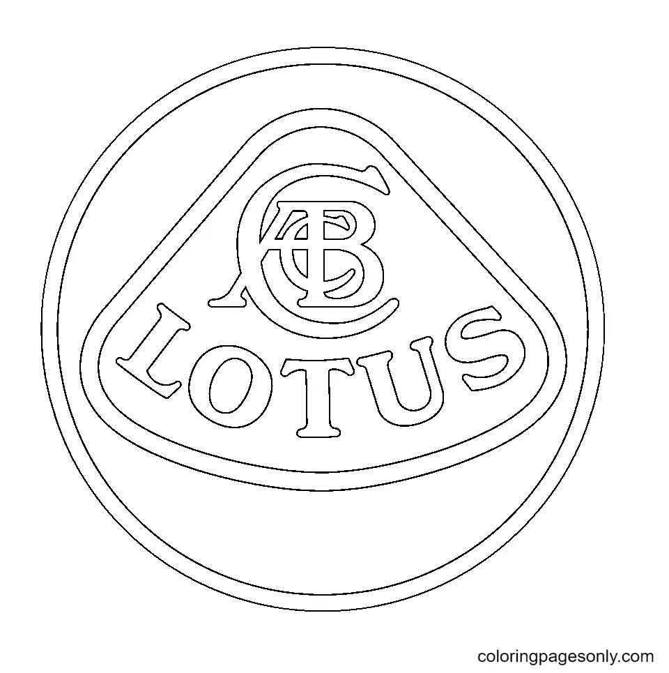 Logotipos Coches Para Colorear 57