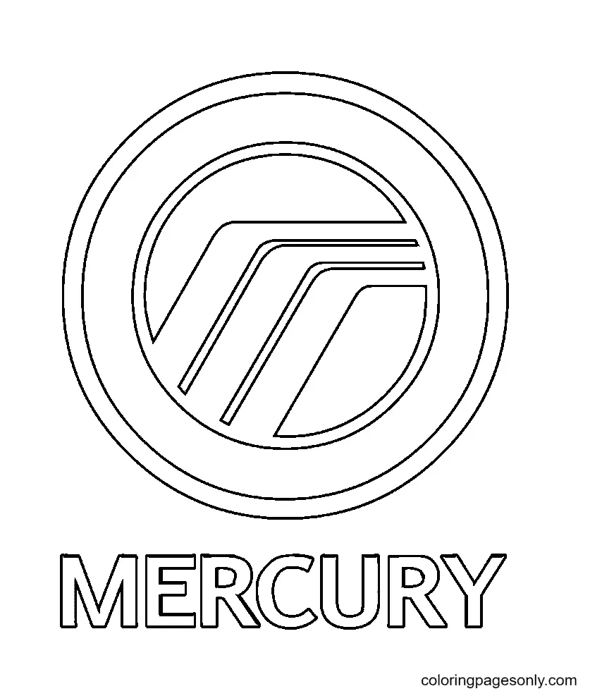 Logotipos Coches Para Colorear 59