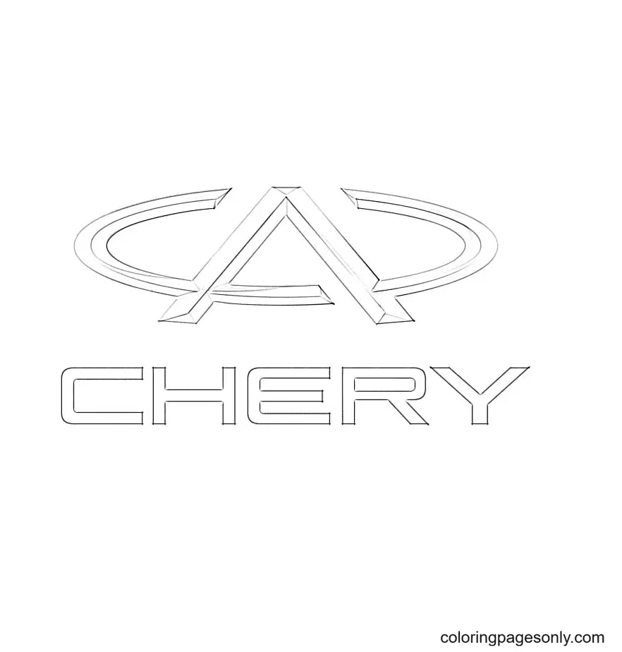 Logotipos Coches Para Colorear 83