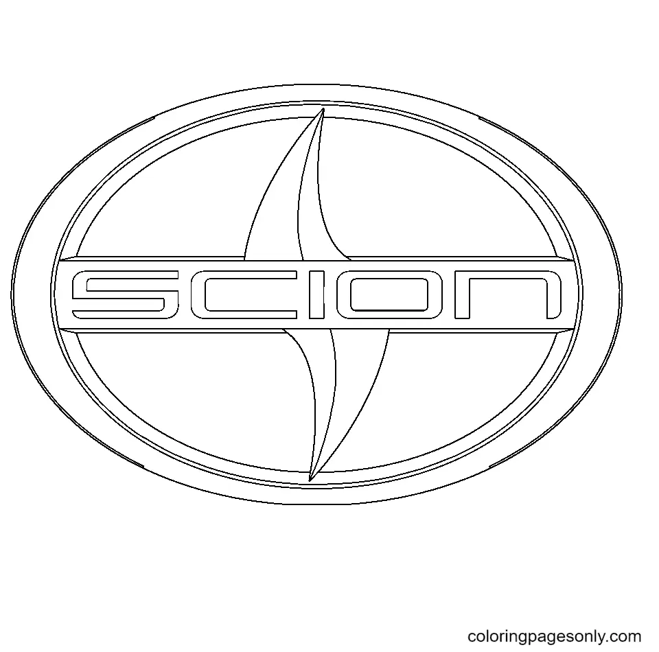 Logotipos Coches Para Colorear 93