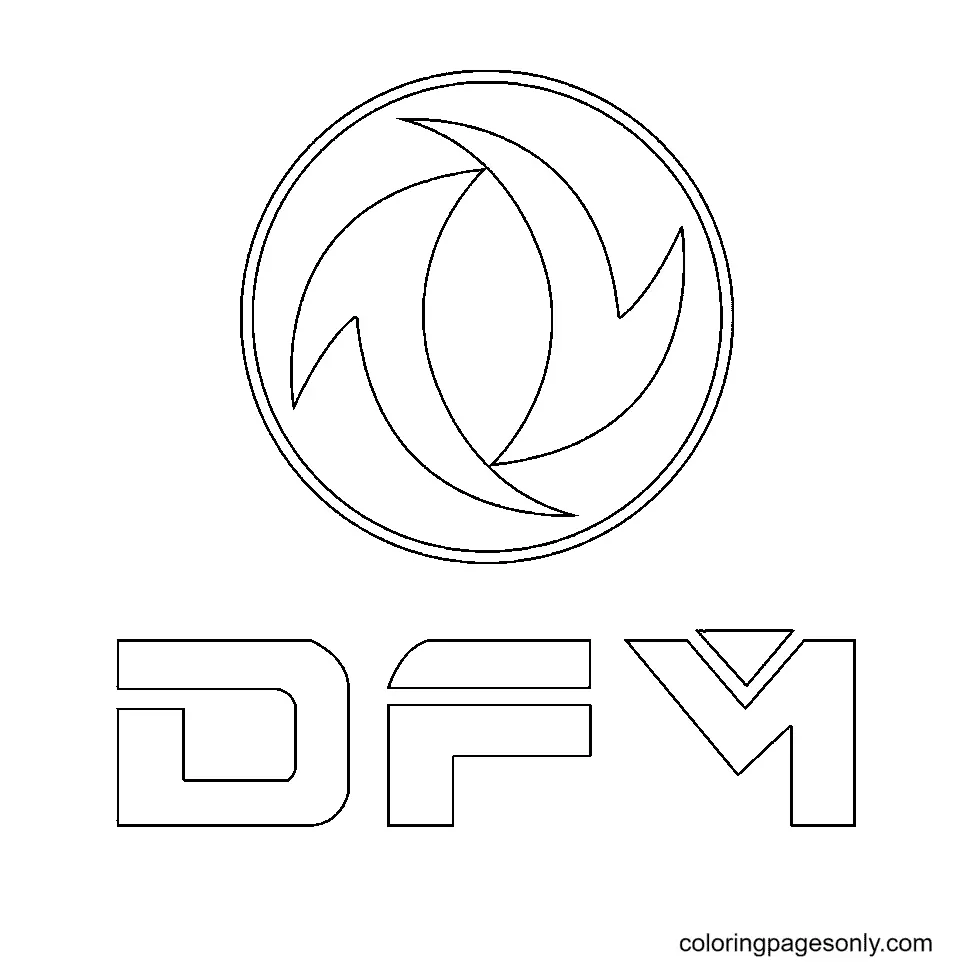 Logotipos Coches Para Colorear 97