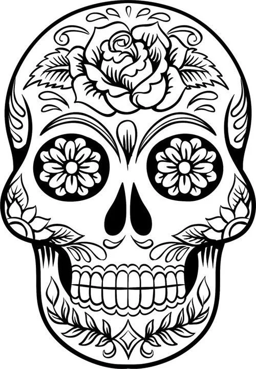 Catrina Coloring Pages 9