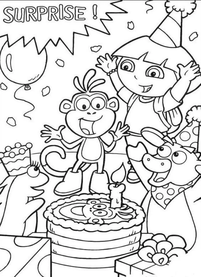Desenhos de Celebracao Para Colorir 27