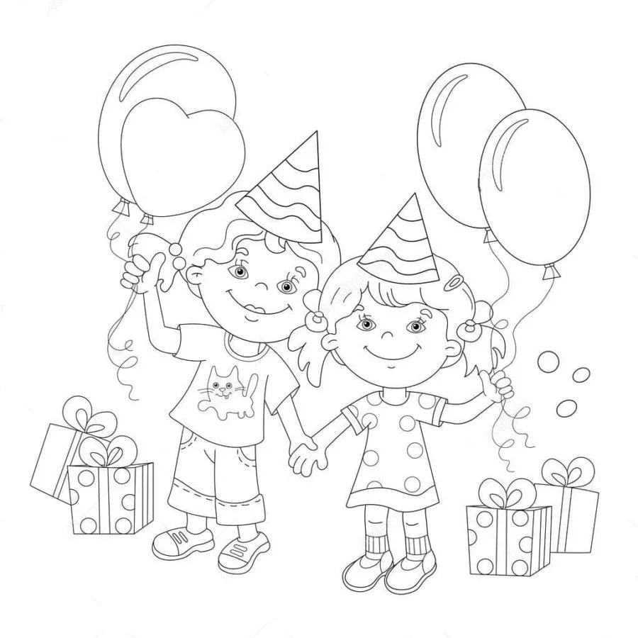 Desenhos de Celebracao Para Colorir 40