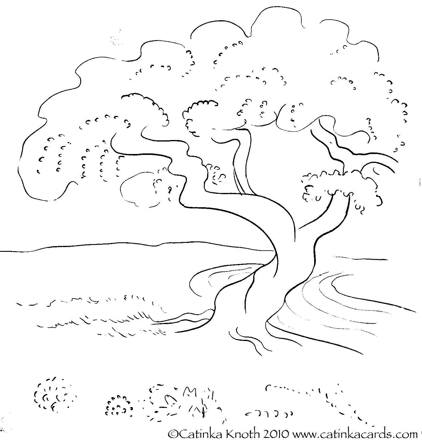 Cherry Tree Coloring Pages 18