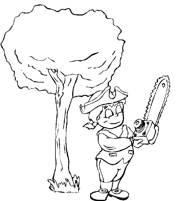 Cherry Tree Coloring Pages 33