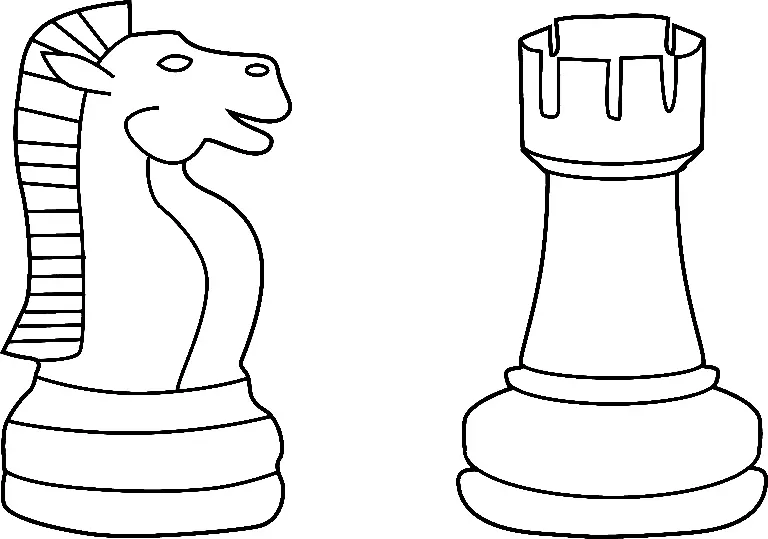 Chess Coloring Pages 20