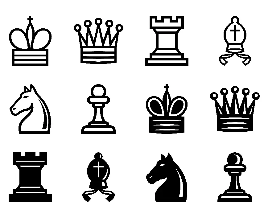 Chess Coloring Pages 38