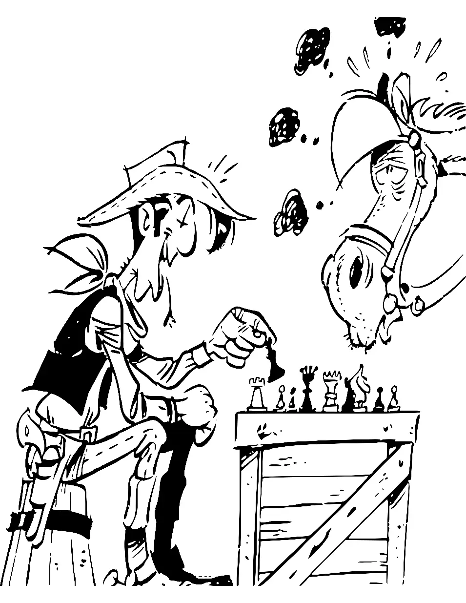 Chess Coloring Pages 47