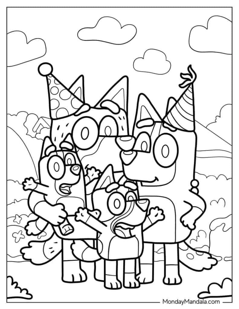 Chilli Heeler Coloring Pages 8