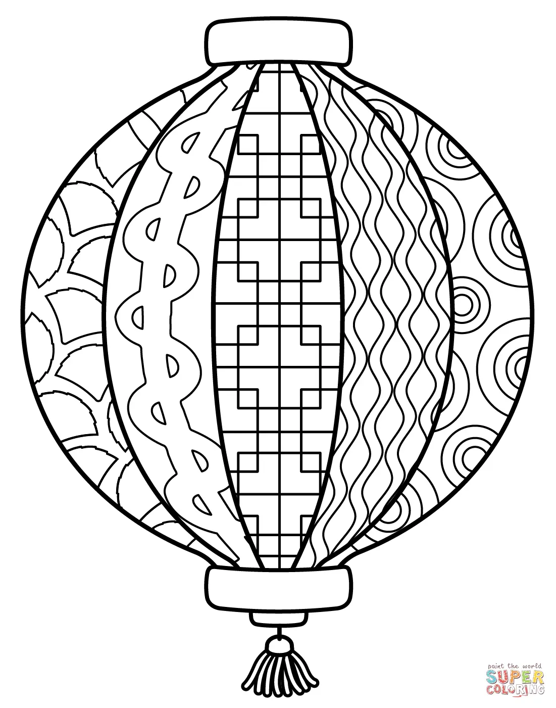 China coloring pages 17