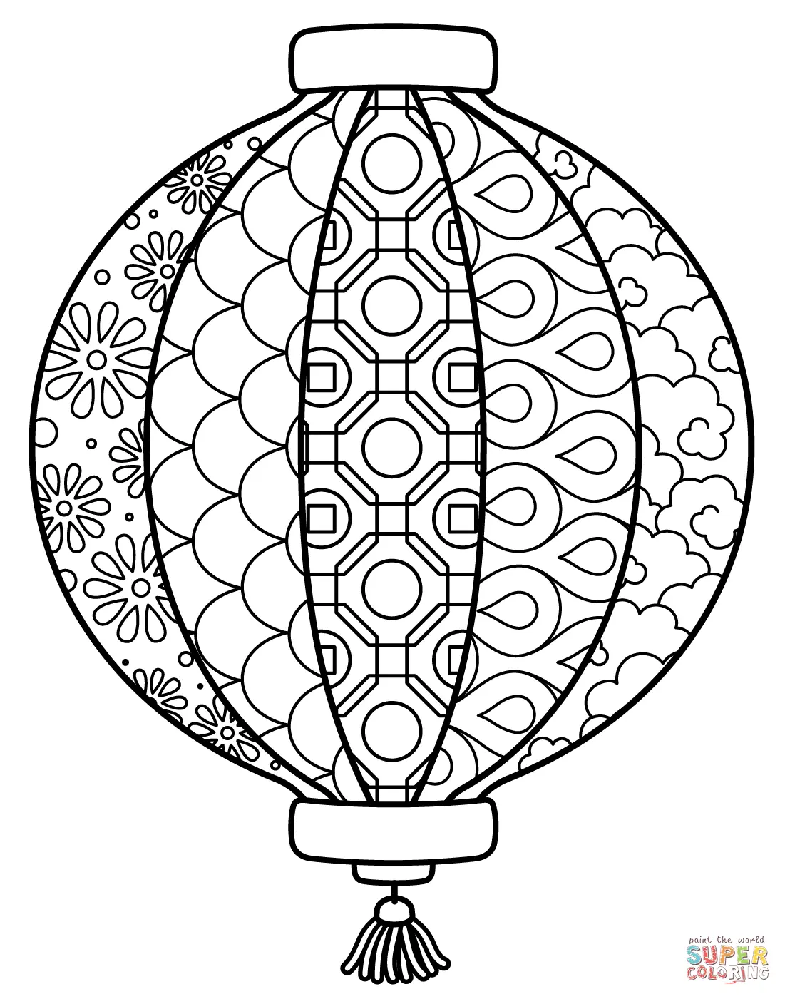 China coloring pages 18