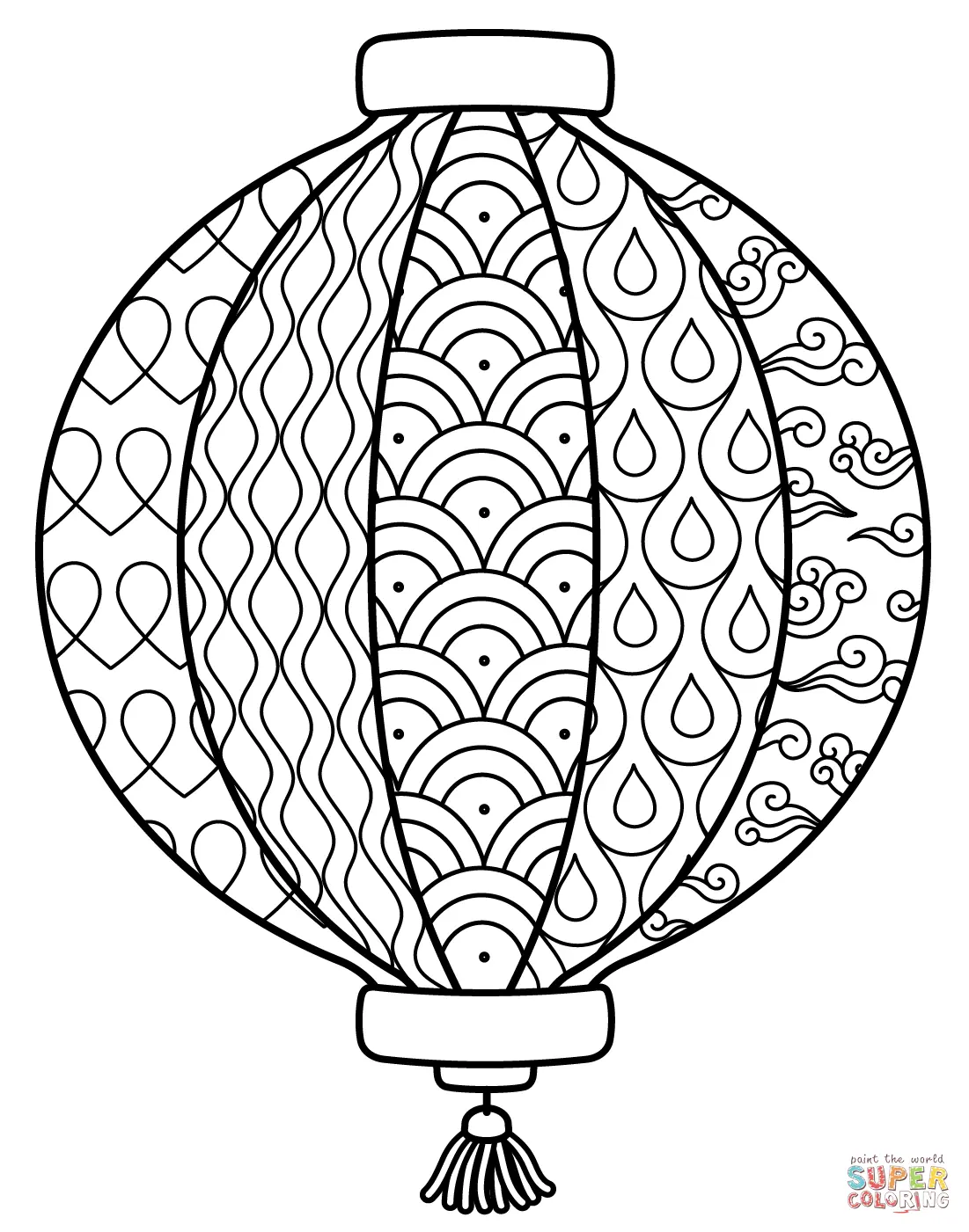 China coloring pages 20