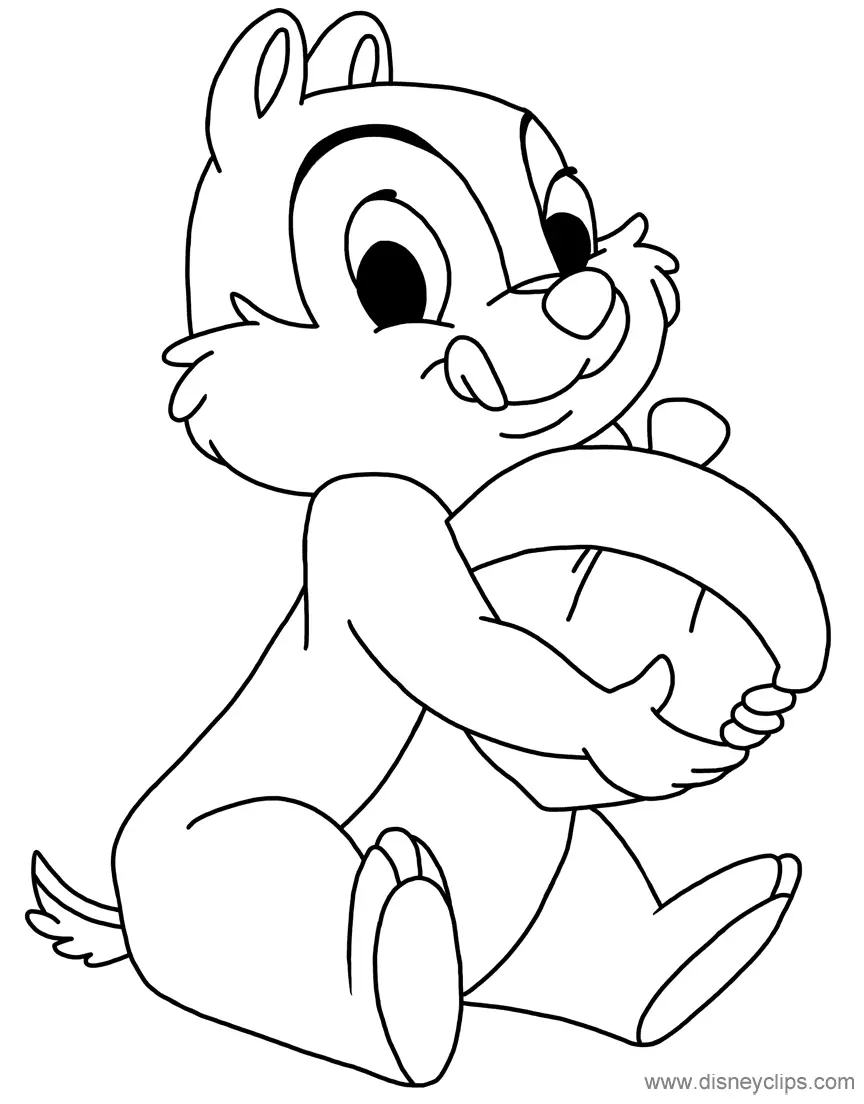 Chip and Dale Rescue Rangers Coloring Pages 23