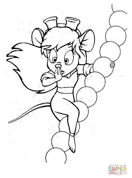 Chip and Dale Rescue Rangers Coloring Pages 33