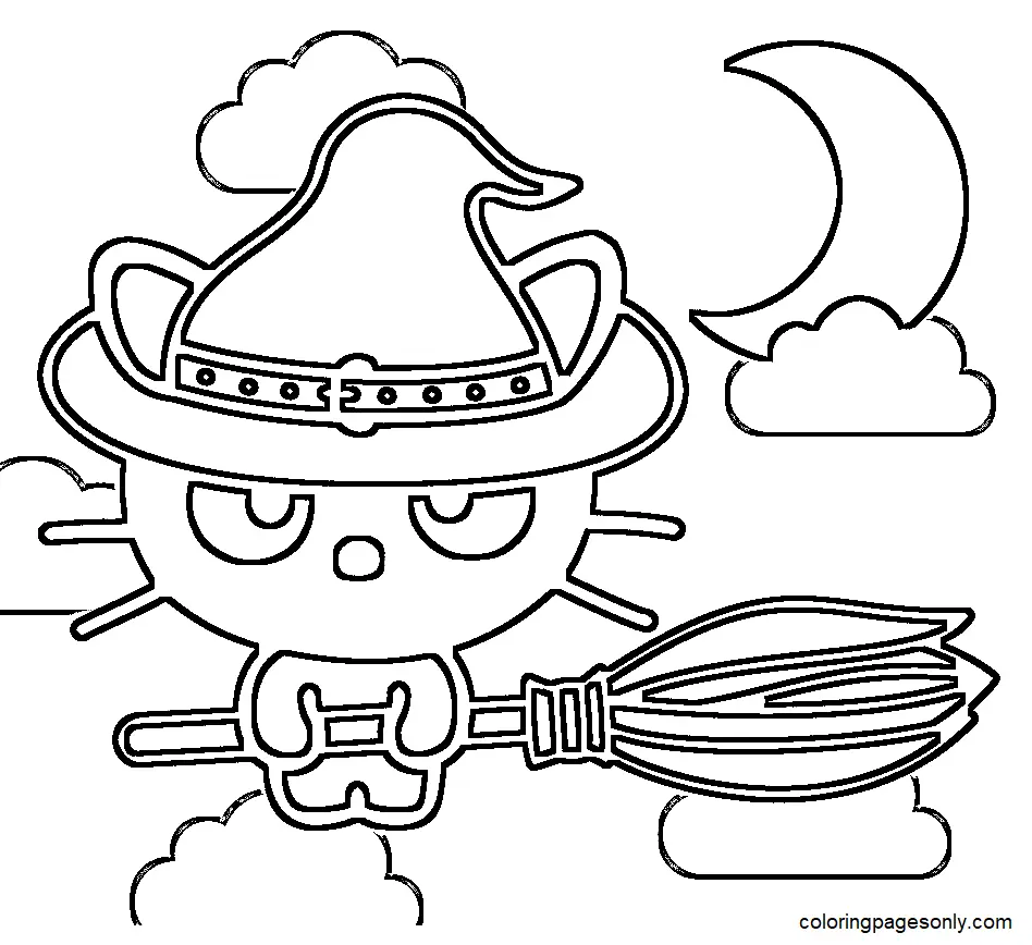 Chococat Coloring Pages 21