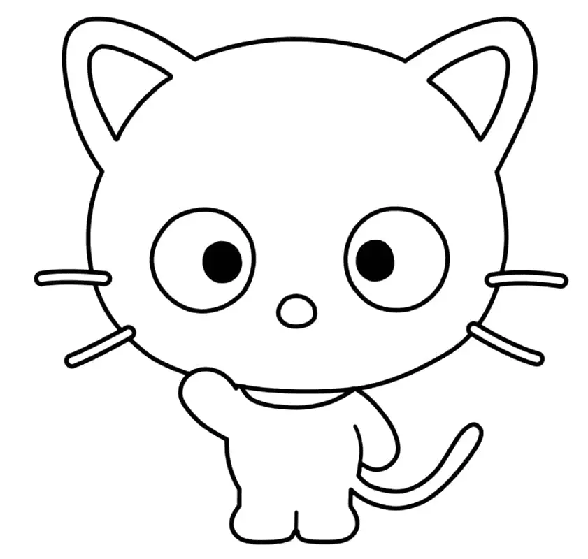 Chococat Coloring Pages 3