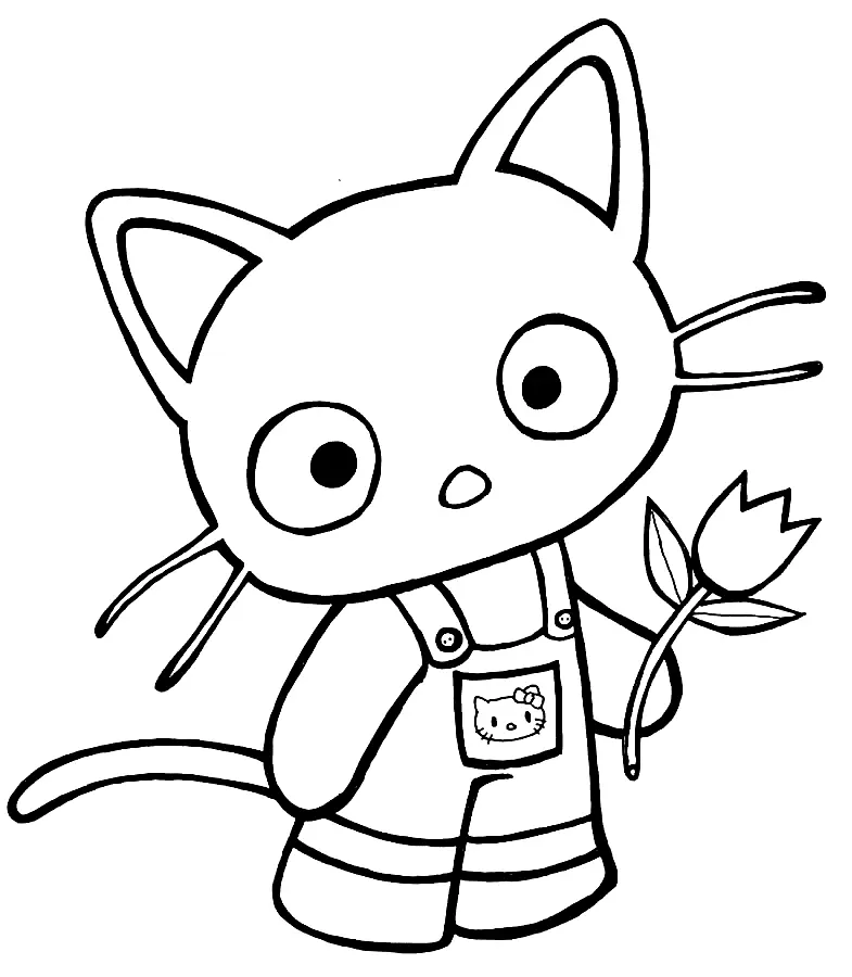 Chococat Coloring Pages 35