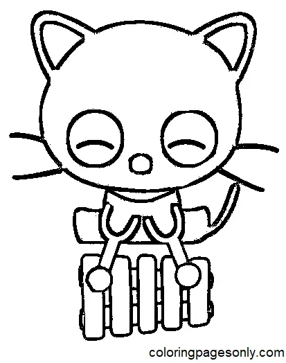 Chococat Coloring Pages 41