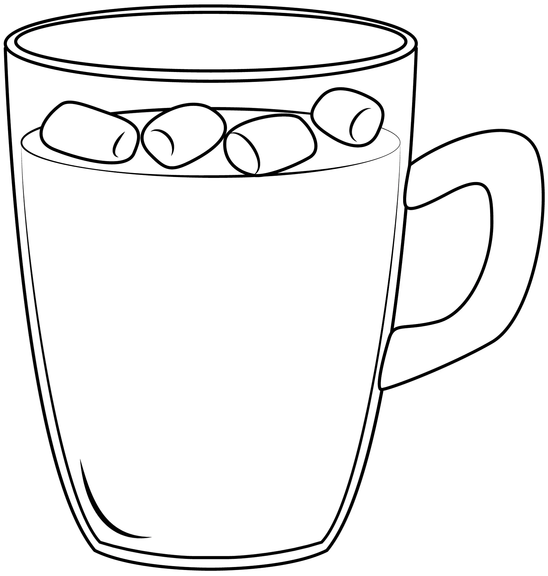 Chocolate Coloring Pages 2