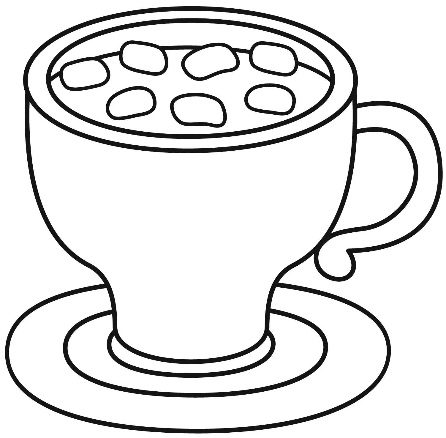 Chocolate Coloring Pages 4