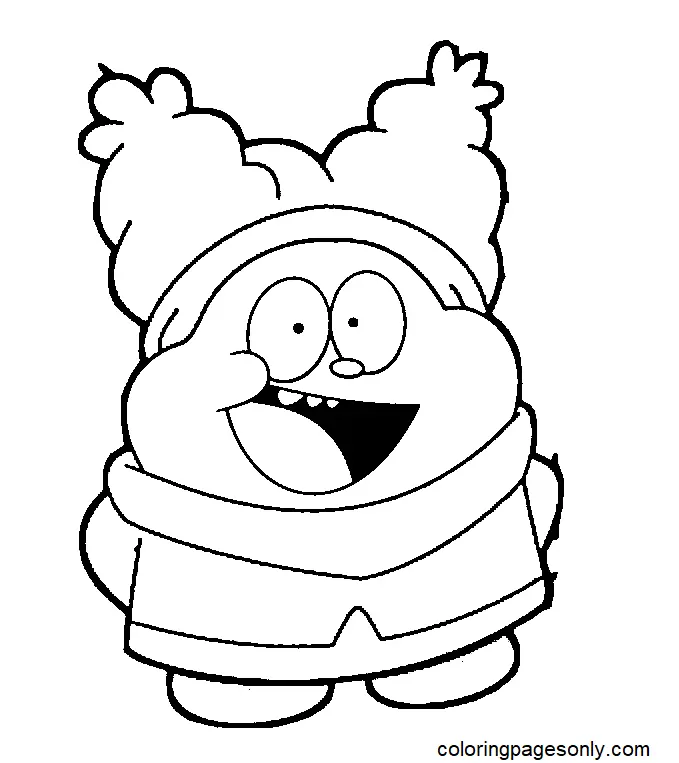 Chowder Para Colorear 13