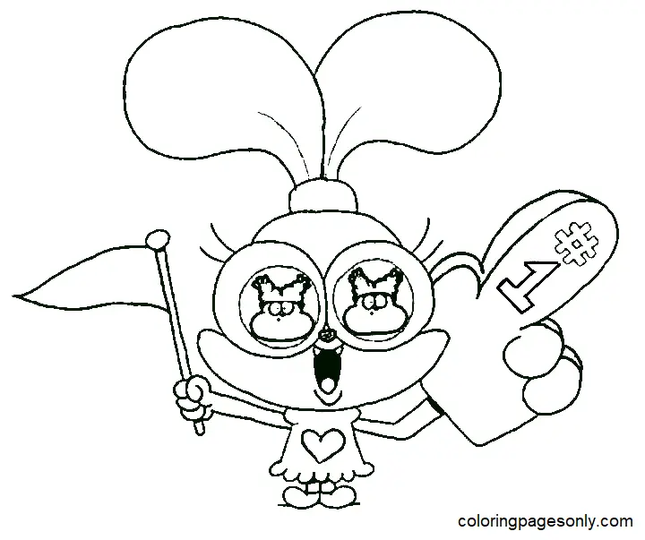 Chowder Para Colorear 26