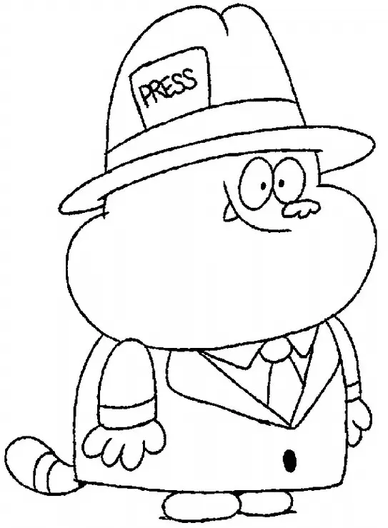 Chowder Para Colorear 28