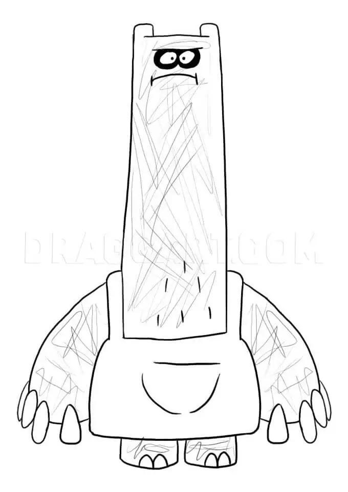 Chowder Para Colorear 29