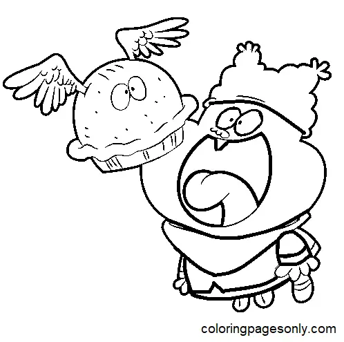 Chowder Para Colorear 31