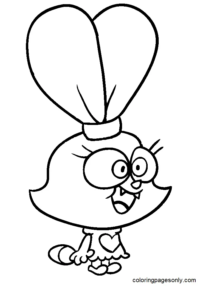 Chowder Para Colorear 35